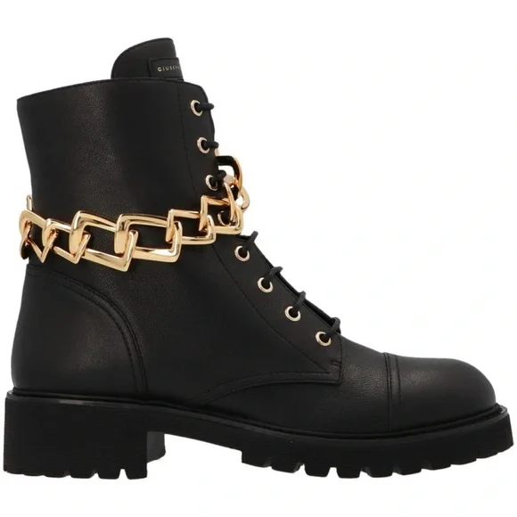 Authentic Giuseppe Zanotti steel toe boots RYIM: Boots Black | Giuseppe Zanotti main image 4